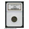 Image 1 : 1864 1C Copper-Nickel MS66 NGC. The final Copper-