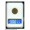 Image 2 : 1867 1C MS65 Red and Brown NGC. The orange-gold c