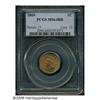 Image 1 : 1869 1C MS64 Red PCGS. Full red color throughout,