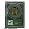 Image 2 : 1875 1C MS63 Red PCGS. This brick-red older holde
