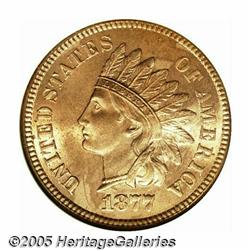 1877 1C --Recolored--ANACS. Unc Details, Net MS60