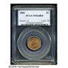 Image 1 : 1889 1C MS64 Red PCGS. Slightly mellowed, full-re