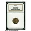 Image 3 : 1863 1C PR65 Cameo NGC. The 460 proof 1863 proof 