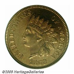 1868 1C PR66 Red PCGS. The 1868 is a highly respe