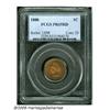 Image 1 : 1880 1C PR65 Red PCGS. Pleasing coppery-gold colo