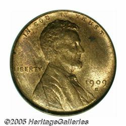 1909-S VDB 1C MS64 Red and Brown PCGS. A lustrous