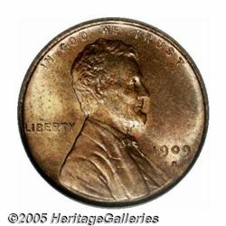 1909-S VDB 1C MS64 Red and Brown PCGS. A well str