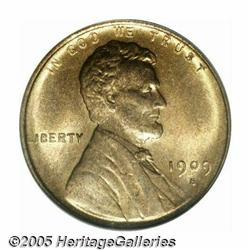 1909-S VDB 1C MS65 Red PCGS. Lovely orange-red su