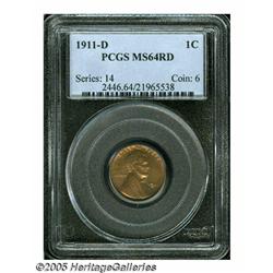 1911-D 1C MS64 Red PCGS. While the original mint 