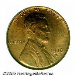 1916-D 1C MS65 Red PCGS. The 1916-D had a mintage