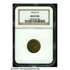 Image 1 : 1916-S 1C MS65 Brown NGC. Vibrant matte-like surf