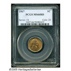 1917 1C MS66 Red PCGS. While this is not consider