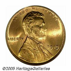 1919 1C MS67 Red PCGS. This shimmering example is