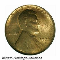 1922-D 1C Weak D MS63 Red and Brown PCGS. The Den