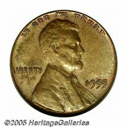 1955/55 1C Doubled Die MS63 Brown PCGS. One look 