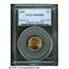 Image 1 : 1992 1C MS69 Red PCGS. A Superb, glassy Gem with 
