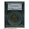 Image 1 : 1916 1C PR64 Red and Brown PCGS. Crisply detailed