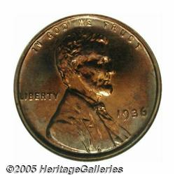 1936 1C Type Two--Brilliant Finish PR65 Red NGC. 