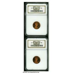 1981-S 1C Type Two PR69 Red Deep Cameo NGC, two p