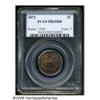 Image 1 : 1872 2C PR65 Red and Brown PCGS. Light golden-bro
