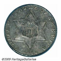 1855 3CS PR66 PCGS. A beautifully preserved speci