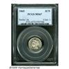 Image 3 : 1865 3CN MS67 PCGS. The Three Cent Nickel was int