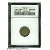Image 3 : 1869 3CN MS62 ANACS. Repunched Date. FS-004.5. Al