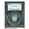 Image 3 : 1875 3CN MS66 PCGS. FS-006.5. Misplaced 1. Both s