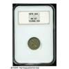 Image 3 : 1879 3CN MS67 NGC. A bold striking with almost fl