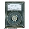 Image 3 : 1881 3CN MS67 PCGS. An instantly appealing Gem wi