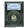 Image 3 : 1883 3CN MS66 PCGS. Well detailed with an excepti