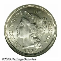 1883 3CN MS67 NGC. One of the finest known surviv
