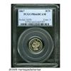 Image 3 : 1867 3CN PR66 Deep Cameo PCGS. An absolutely sple