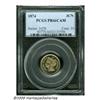Image 3 : 1874 3CN PR66 Cameo PCGS. A brilliant Gem that ha