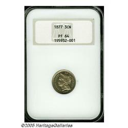 1877 3CN PR64 NGC. A bright, essentially untoned 
