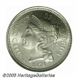 1878 3CN PR67 NGC. Superior quality for this proo