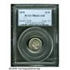 Image 1 : 1878 3CN PR66 Cameo PCGS. Although only modestly 