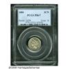 Image 3 : 1880 3CN PR67 PCGS. A pristine representative wit