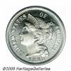 Image 1 : 1883 3CN PR67 Cameo PCGS. Virtually untoned with 