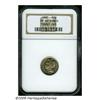 Image 3 : 1885 3CN PR67 Cameo NGC. Pastel gold hues confirm
