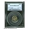 Image 3 : 1887 3CN PR66 Cameo PCGS. Only the lightest trace