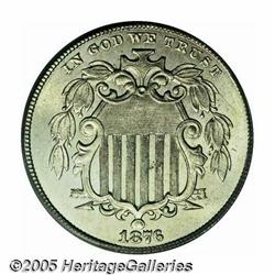 1876 5C MS66 PCGS. Very difficult to find in the 