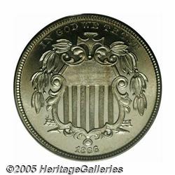 1866 5C Rays PR67 Cameo PCGS. This is an absolute