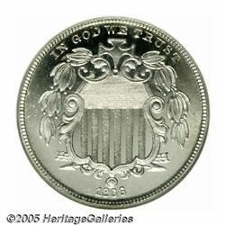 1866 5C Rays PR67 Ultra Cameo NGC. A mainstay of 