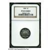 Image 1 : 1868 5C PR65 Cameo NGC. This nearly untoned shiel