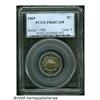 Image 3 : 1869 5C PR66 Cameo PCGS. Bright, lightly toned wa