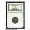 Image 1 : 1873 5C Closed 3 PR65 NGC. Golden-gray surfaces d