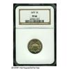 Image 1 : 1879 5C PR66 NGC. This bright Premium Gem display