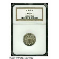1879/8 5C PR65 NGC. In the history of proof Ameri