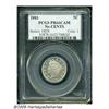 1883 5C No Cents PR66 Cameo PCGS. A strong cameo 